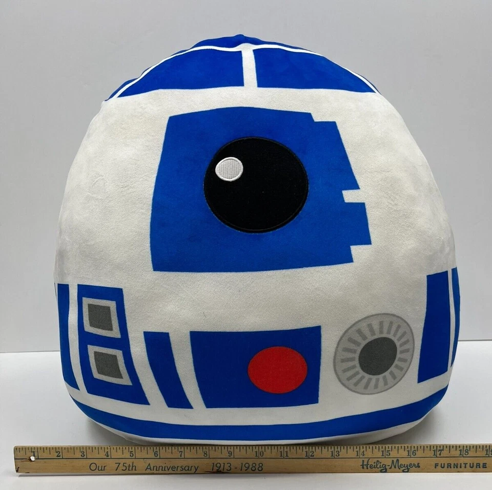 Squishmallow Disney Star Wars R2D2 Plush 20 X 18 X 20 JUMBO Size - Image 3 of 4