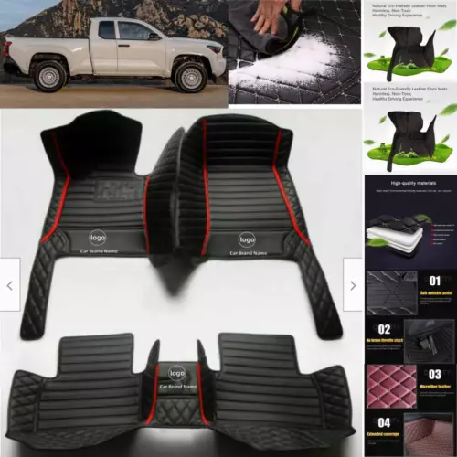 Fit For RAM 1500 2500 3500 Car Floor Mats Cargo Liners All Weather Custom Carpet - Imagen 1 de 33