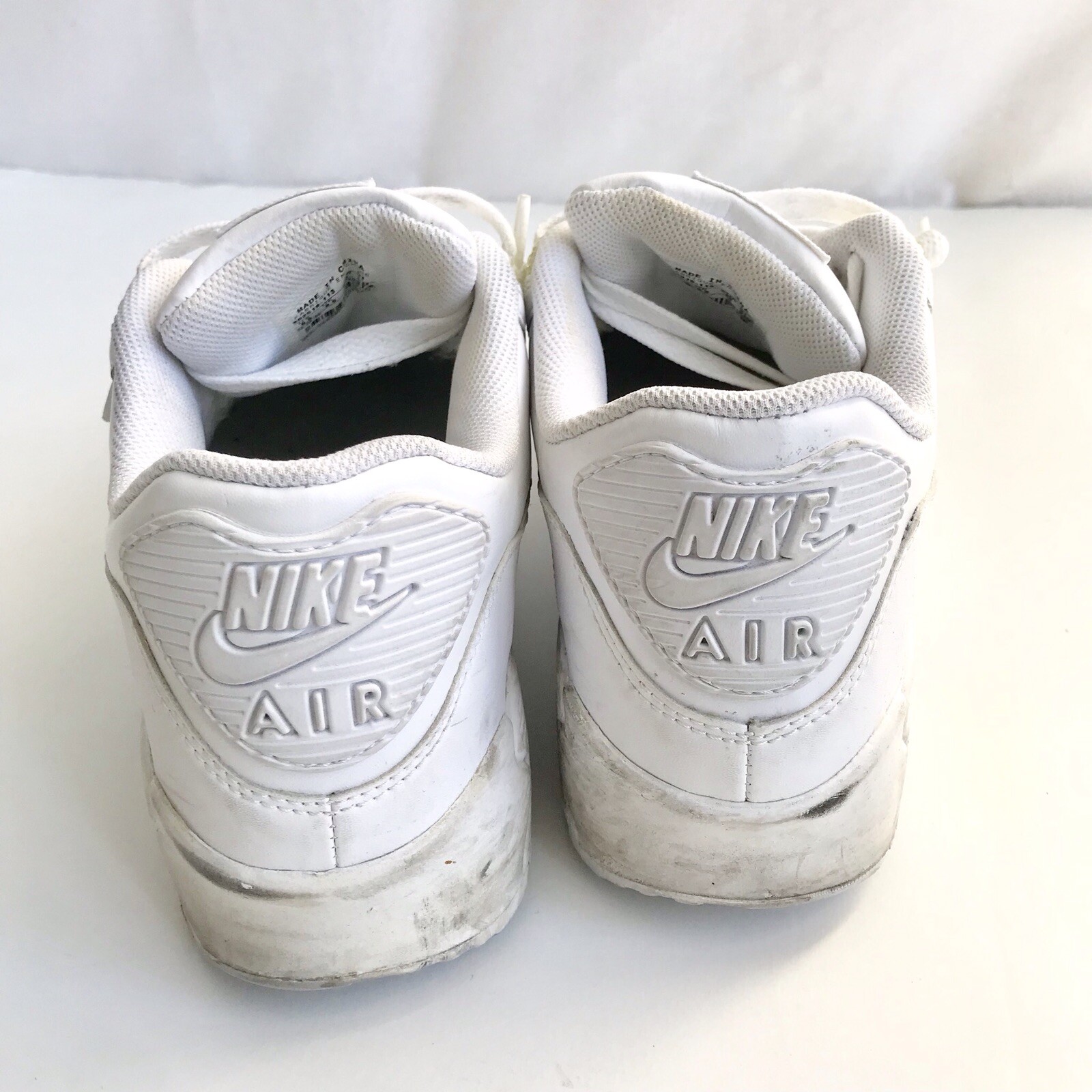 Nike Air Max 90 Leather Leather Leather Mens Basketball Sneaker shoes White 302519-113 Size 9.5 34e6c7 Nike Air Max 90 Leather Leather Leather Mens Basketball Sneaker shoes White 302519-113 Size 9.5 34e6c7