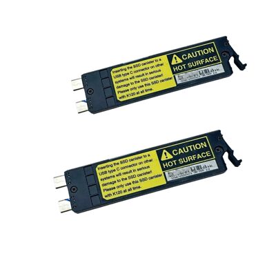 2pcs Original Für Getac K120 SSD Kanister Caddy Abnehmbar