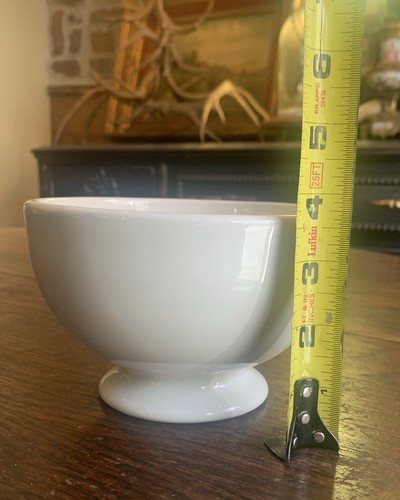Williams Sonoma Belvedere Cream All Purpose Footed Bowls SET Of 4~ NEW Portugal - Picture 15 of 20