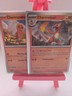 7 & 8 Charmander & Charmeleon Holo Paldean Fates Master Set 2024 Pokemon