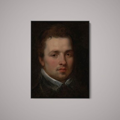 Peter Paul Rubens - Portrait of a Young Man - Art Print on Paper or Canvas