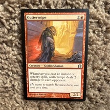 Magic: The Gathering Guttersnipe Creature Goblin Shaman Red