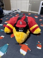 St Louis Cardinal Mascot Dream Light With Working Light And Tags
