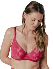 Maison Lejaby Ombrage Bra Full Cup Lined 3 Panel Womens Luxury Lingerie 211037