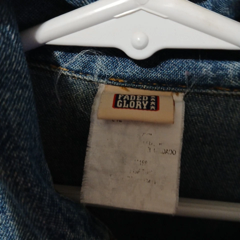 Chaqueta vaquera faded glory azul talla 5t niñas Foto 4 de 4