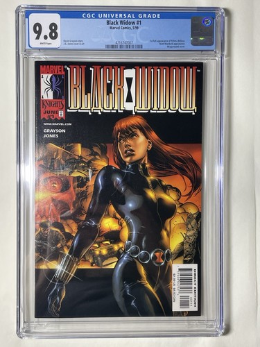 Black Widow #1 CGC 9.8 1st Appearance Of Yelena Belova Thunderbolts Jones Key