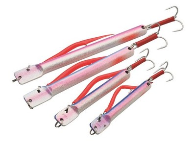 Kinetic Pilker Torpedo Norwegenpilker Dorsch Norwegen Bleifrei mit Gummi Makk