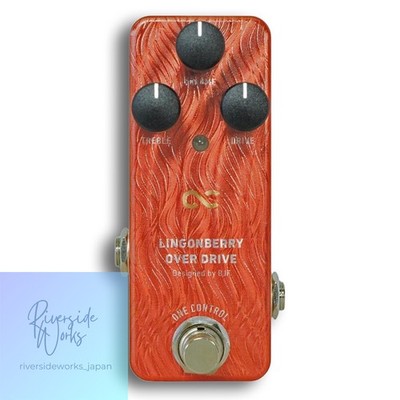 One Control Lingonberry Over Drive Effektpedal für Gitarre