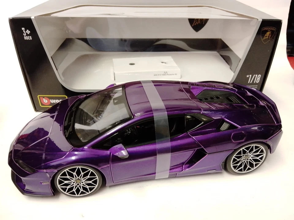 BBurago Burago Lamborghini Temerario purple 2024 1/18 18-11052PR - Immagine 2 di 4