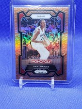 2024 Panini Prizm Monopoly WNBA -Tina Charles #71 Orange Handshake - Dream! (W1)