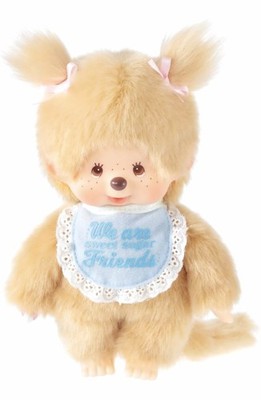 Sekiguchi Monchhichi Sweet Sugar Girl Size Small Plush Toy H8.5 