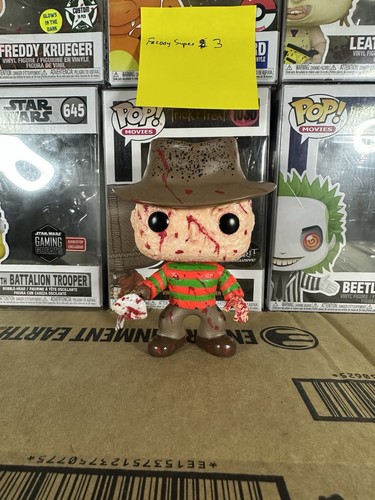Custom Bloody Super GITD Funko Pop! Nightmare on Elm Street Freddy Krueger - Picture 4 of 23