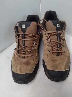 Salomon Mens Hiking Boots Shoes Size 12 Brown Contagrip  display picture 3