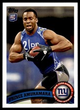 2011 Topps Prince Amukamara Rookie New York Giants #58