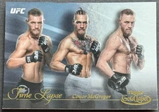 “The Notorious” Conor McGregor - 2024 Topps Gold Label UFC Time Lapse #TL-1