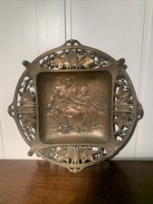 Ancien plat art nouveau Étain …