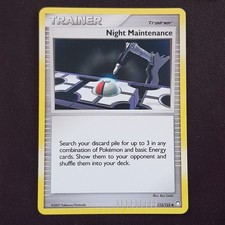 Night Maintenance 113/123💎NEAR MINT💎Mysterious Treasures Pokemon Card TCG