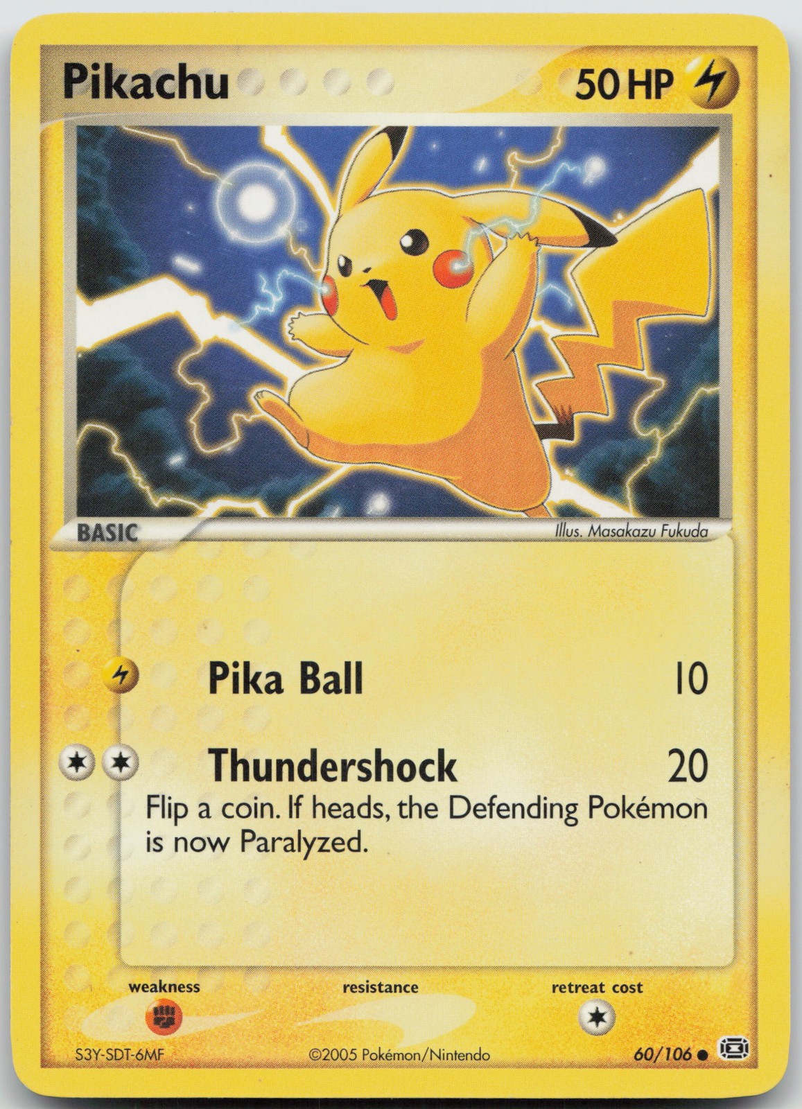 Pikachu Common Emerald 60/106 NM