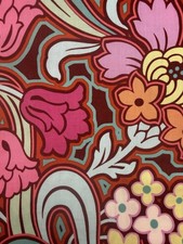 Amy Butler ROWAN Soul Blossoms DISCO FLOWER Pink Floral 1.5 yd quilt sew Cotton