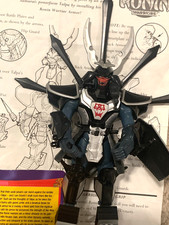 Ronin Warriors 1999 TALPA Master Warlord Action Figure Playmates as is