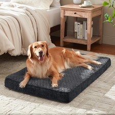 JOEJOY XL Dog Beds Large Sized Dog, Orthopedic Big Dogs XL 41"x27" , Grey