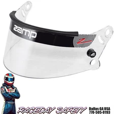Zamp Z-20 Helmet Shield DIRT Clear---Visor For Most Zamp Auto Racing Helmets