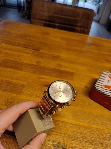 Fossil Herren Hybrid Commuter Uhr Q Smartwatch, neue Batterie, Goldfarben - Bild 9 von 20