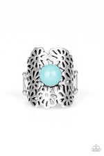 Paparazzi Flower Shower - Blue - Ring