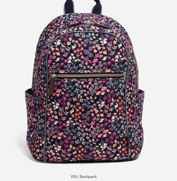 Vera Bradley Backpack in Petite Garden NWT