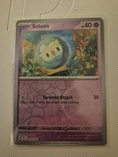 Solosis Reverse Holo Temporal Forces Pokemon Card 70/162 Common