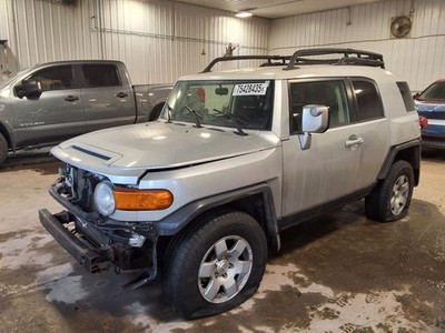 2007 Toyota FJ Cruiser Driver Left Front Door 7R1 Silver Used OEM