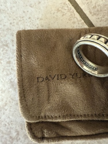 David Yurman Pyramiden-Bandring Größe 11 Sterlingsilber - Bild 3 von 9