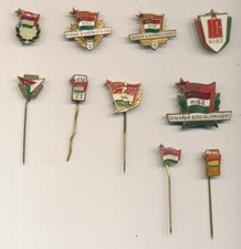 10 Abzeichen der Ungarischen Volksrepublik. 1950&ndash;1990. Ungarn. Sozialism. N2