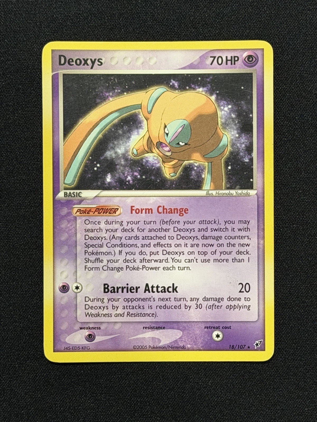 Deoxys [Regular] #18 Pokémon Deoxys MP