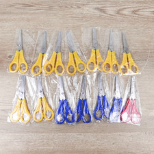 Lot of 14 Blunt Tip Kids Child Scissors 5 Inch with Ruler on Blade - NEW SEALED