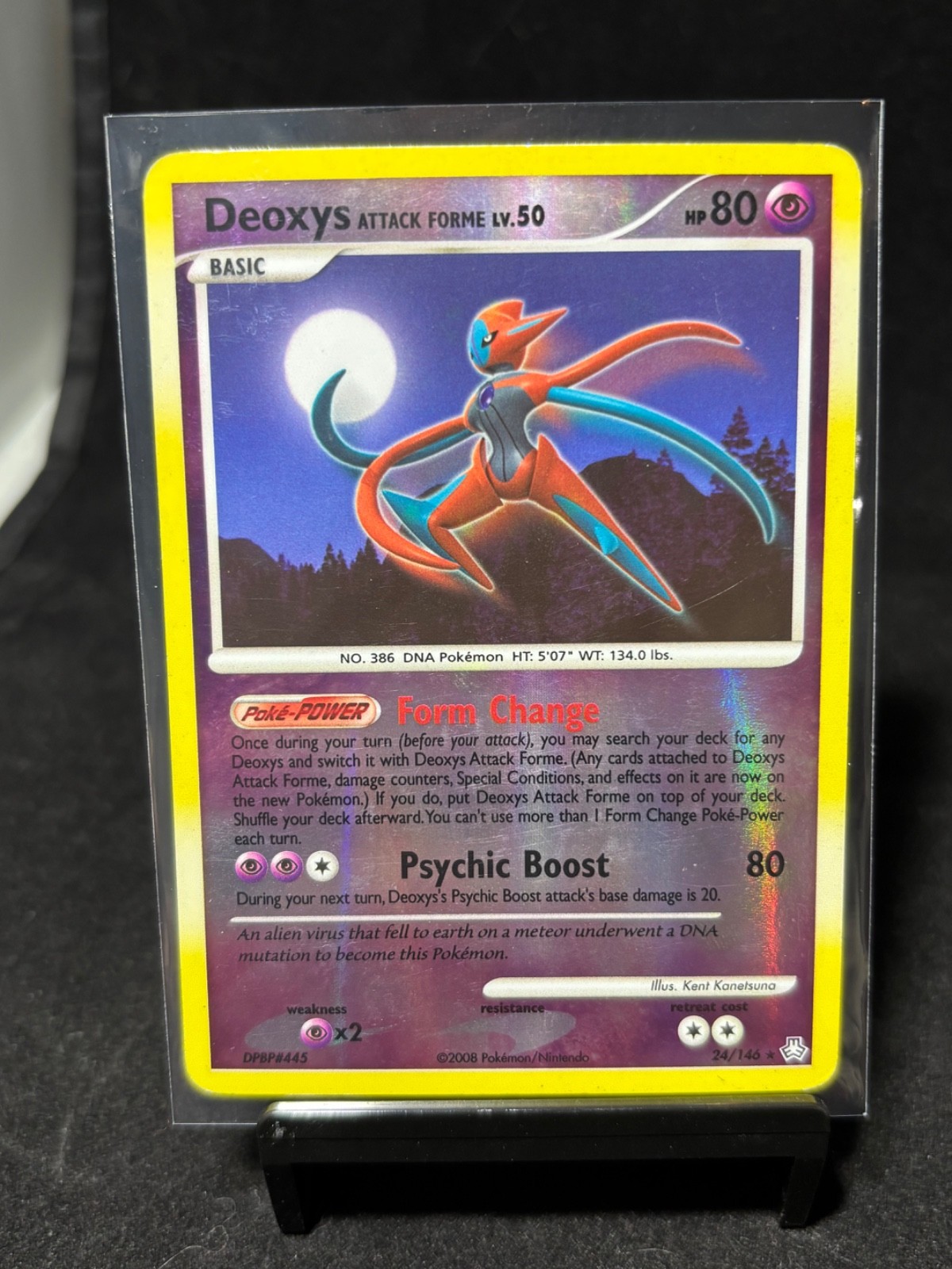 Deoxys Attack Forme - Reverse Holo - 24/146 Legends Awakened - Pokémon TCG 2008