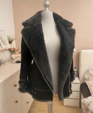 Zara Winterjacke Größe S/M Winter Bikerjacke