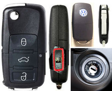 Oem Vw Beetle 2002-2006 Keyless Car Remote Entry Flip Key Fob 753dc Nbg92596263