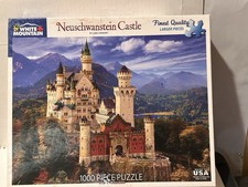 Eurographics Puzzle 1000pc Neuschwanstein Castle In Fall - Used
