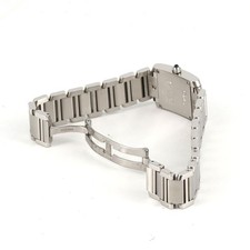 Authentic Cartier Tank Française SM W51008Q3 Stainless Steel Quartz #270-00... 7