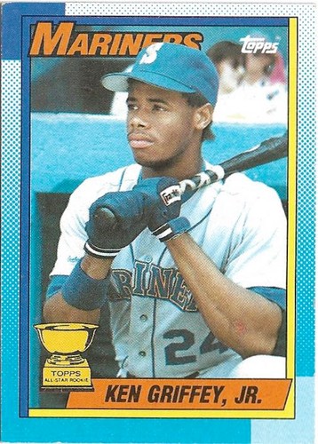 1990 Topps  Ken Griffey Jr #336 Seattle Mariners HOF