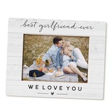 Girlfriend Gifts Frame 5x7, Best Girlfriend Ever Gifts for Anniversary