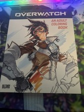 Overwatch Adult Coloring Book Blizzard Promo