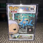 Funko Pop! One Piece PLUS Smoker #1914 Certified Signed Greg Dulcie