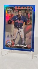 💎2024 Topps Chrome Julio Pablo J P Martinez RC⚾️BLUE REFRACTOR NUMBERED 79/150 