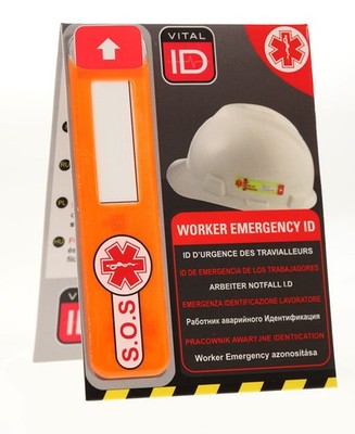 Vital ID Notfall ID Daten Fenster Tag Orange