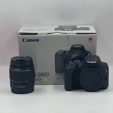 Canon 200D DSLR Camera Kit 24.2MP with 18-55mm Excellent Condition