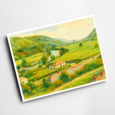 A6 PRINT - Woodenbridge, Co Wicklow - Vintage Art Style